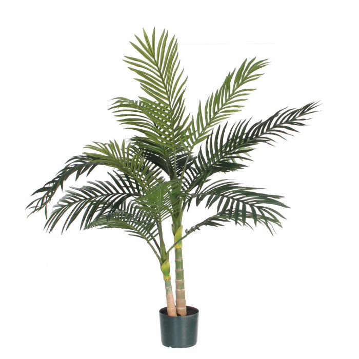 MICA DECORATIONS ARECA PALM ARTIFICIAL PLANT - H120 X Ø100 CM - GREEN