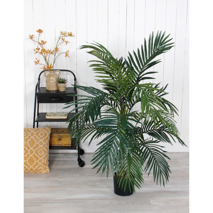 MICA DECORATIONS ARECA PALM ARTIFICIAL PLANT - H120 X Ø100 CM - GREEN