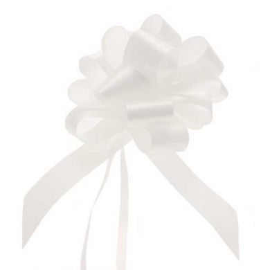 Ribbon - Pull Bow - White