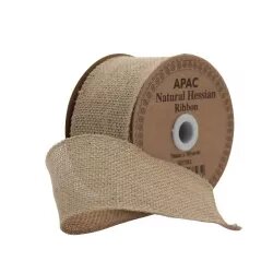 Ribbon - Natural Hessian