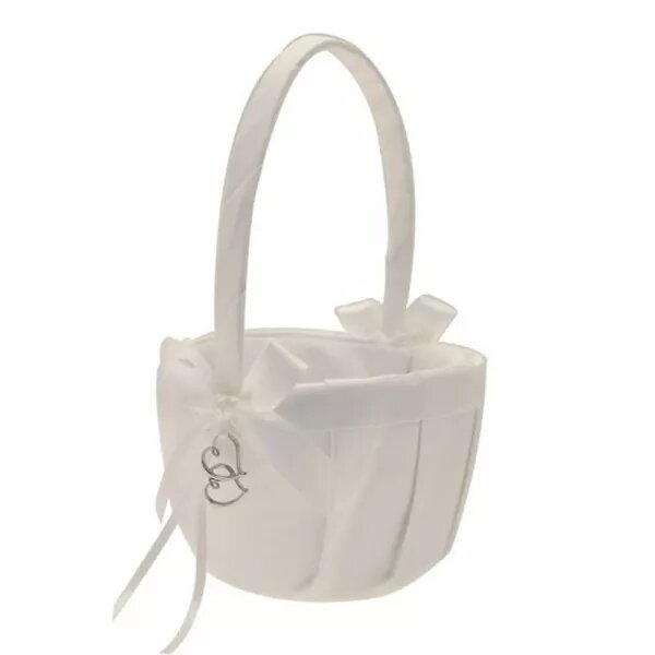 Basket - Flower Girl - Ivory