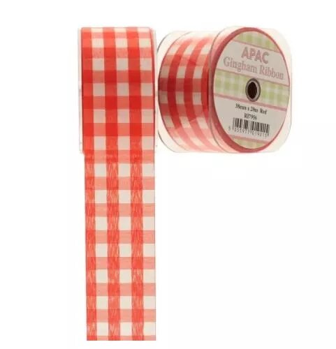 Gingham deals ribbon wholesale